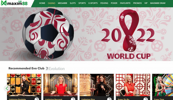 Maxim88 World Cup Betting App