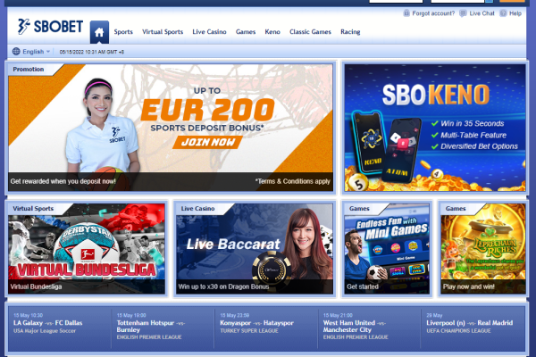 SBOBET Sportsbook